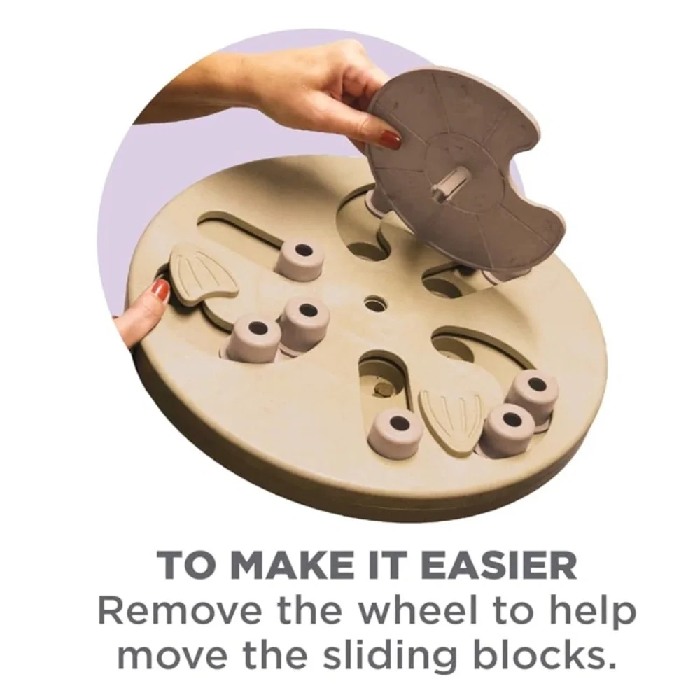 Outward Hound by Nina Ottosson Dog Worker Treat Puzzle Enrichment Toy, Level 3 A